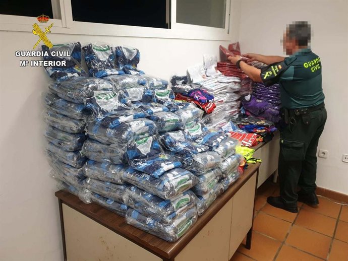 Material intervenido.