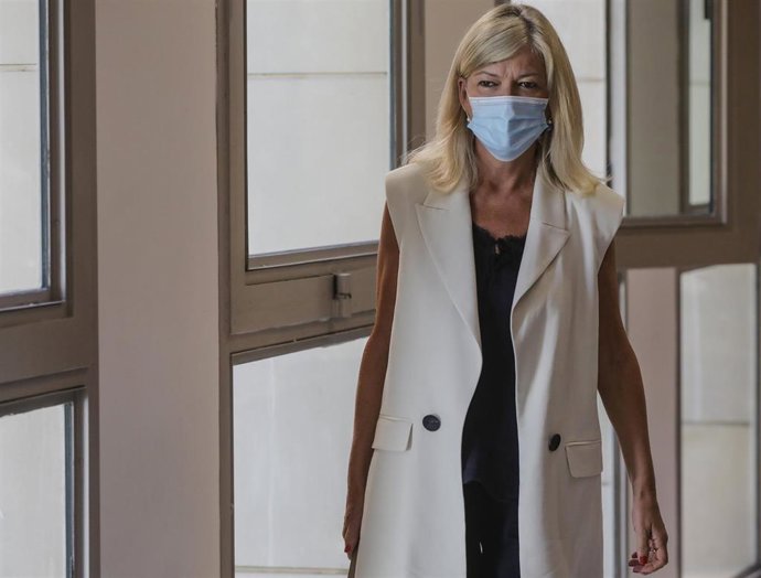 Archivo - La consellera de Justicia, Interior y Administración Pública, Gabriela Bravo, en una imagen de archivo