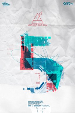 Cartel de la quinta edición del Kronos Art Bcn