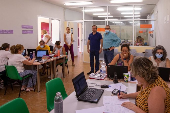 Archivo - Alumnado de los cursos de formación y empleo impulsados por el Consistorio de Mairena del Aljarafe.