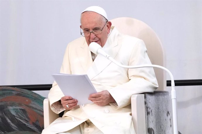 Archivo - El Papa en una foto de archivo