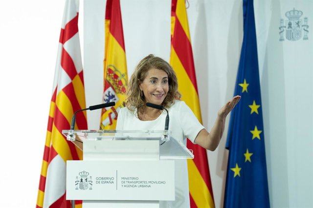 La ministra de Transports, Mobilitat i Agenda Urbana, Raquel Sánchez