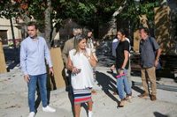 Tolón estima que la reforma de la plaza de Azucaica termine en dos meses