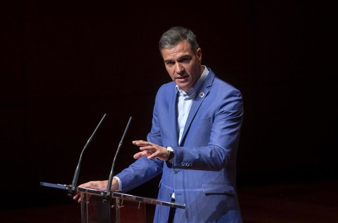 El presidente del Gobierno, Pedro Sánchez