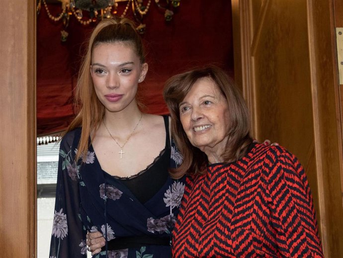 Archivo - María Teresa Campos y Alejandra Rubio, en una imagen de archivo