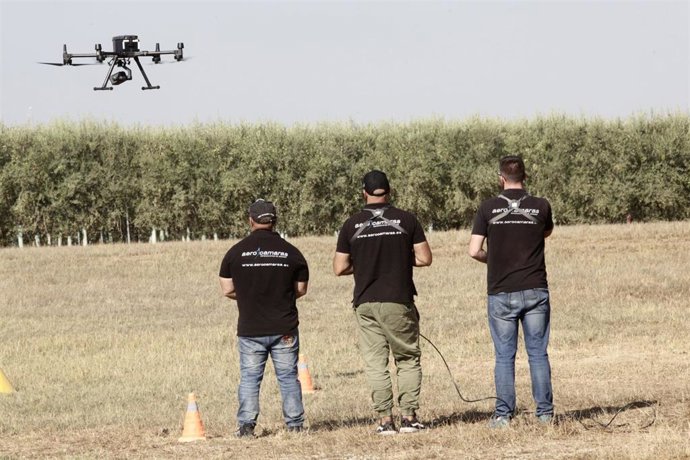 Exhibiciones aéreas de drones desde la Hacienda de Orán.