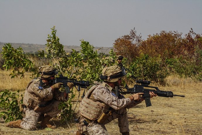 Archivo - Imagen de archivo de militares españoles en la misión EUTM Malí