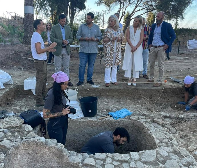 Visita al enclave arqueológico de Carteia, situado en el término municipal de San Roque (Cádiz).