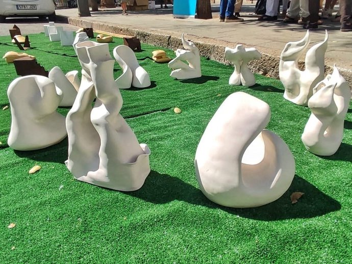 Una de las actividades del Park(ing) Day.