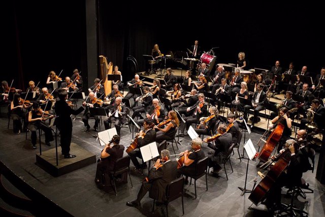 Archivo - La Orquesta de Córdoba durante uno de sus conciertos en una imagen de archivo.