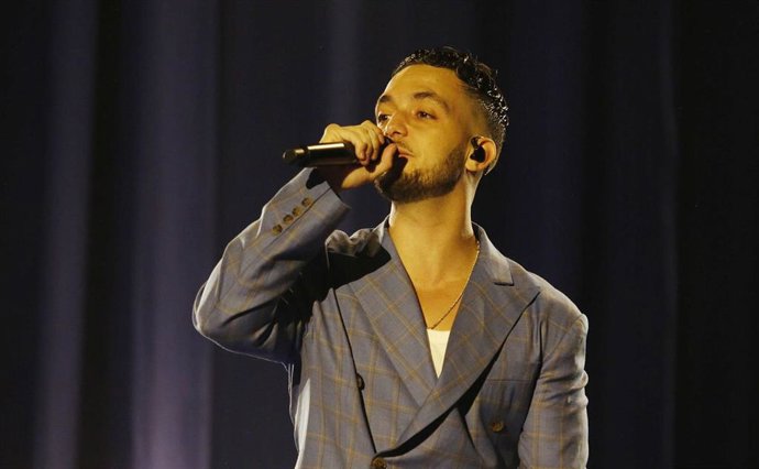 El cantante C.Tangana, durante un concierto, en foto de archivo.