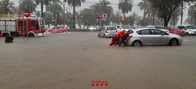 Afectaciones por la lluvia el viernes 16 de septiembre.