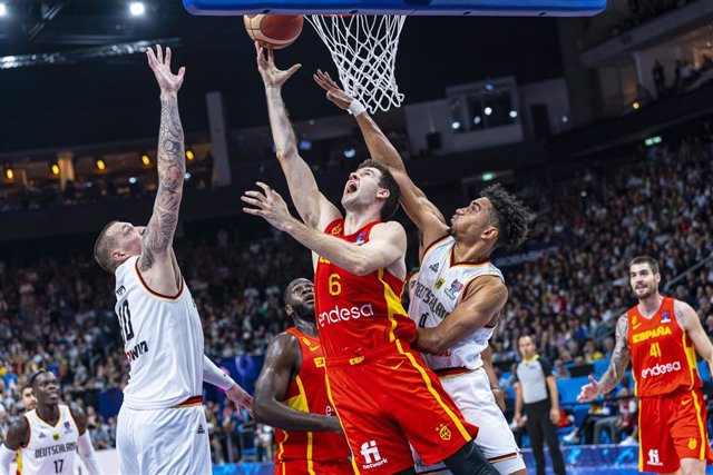 España - Alemania de las semifinales del Eurobasket.