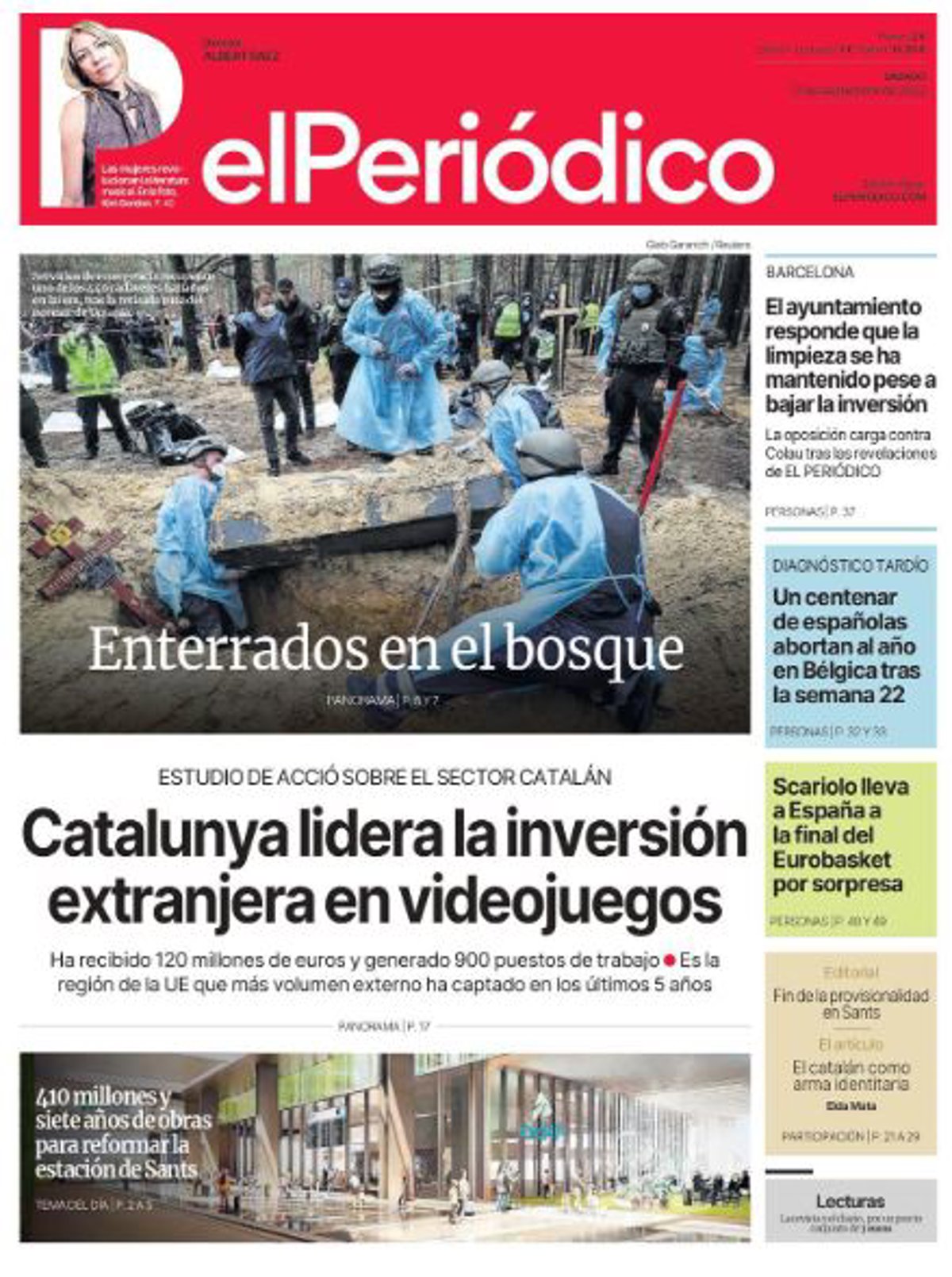 Las portadas de los periódicos del sábado 17 de septiembre