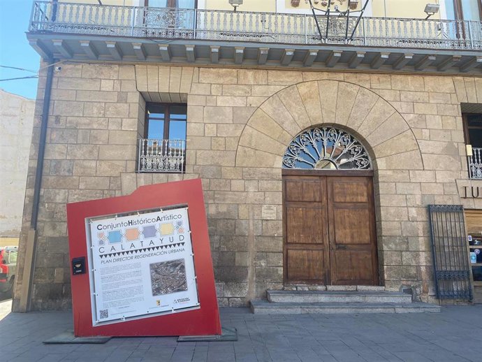 Calatayud trabaja en un Plan Director de Rehabilitación Urbana del Casco Histórico Artístico de la localidad.