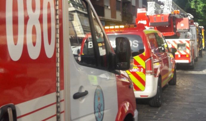 Archivo - Imagen de archivo de varios vehículos de Bomberos.