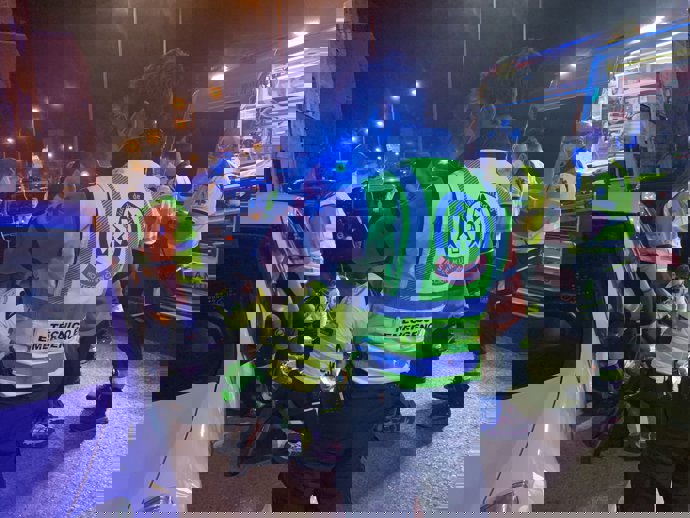 Efectivos de Samur-Protección Civil