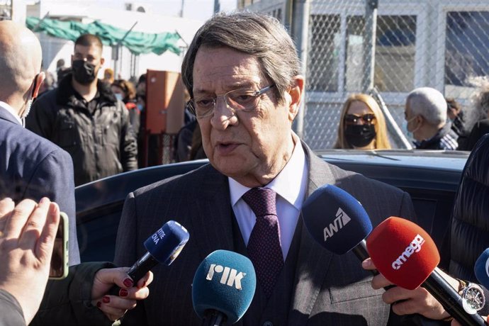 Archivo - El presidente chipriota, Nicos Anastasiades.