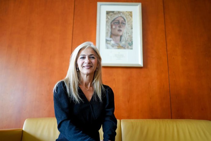 Entrevista de Europa Press a la Consejera de Desarrollo Educativo y Formación Profesional, Patricia del Pozo, en Sevilla (Andalucía, España)