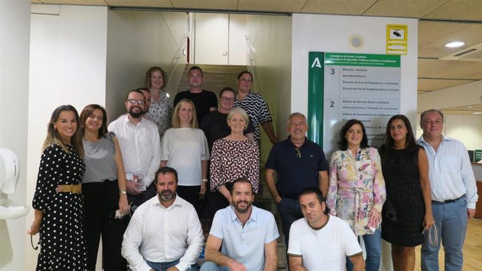 Jornada de trabajo del SAT con el equipo de teleasistencia de Escocia