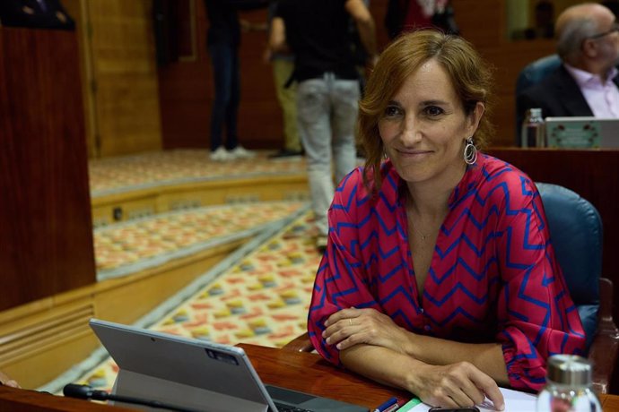 La portavoz de Más Madrid en la Asamblea, Mónica García.