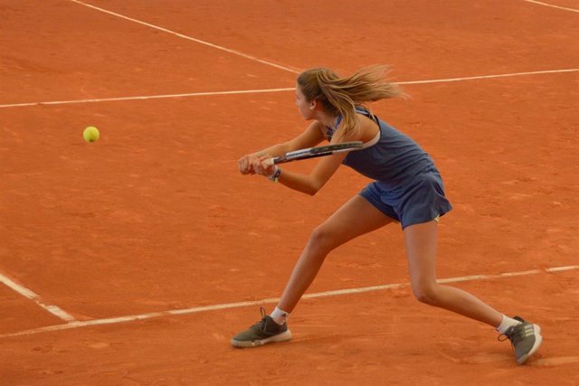 Una de las tenistas participante en el último torneo del Rafa Nadal Tour by Santander 2022