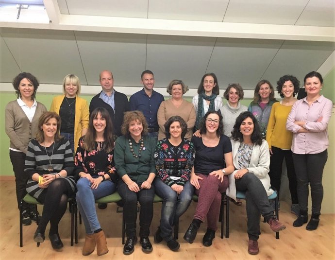 Uno de los grupos de investigación del IIS Aragón.