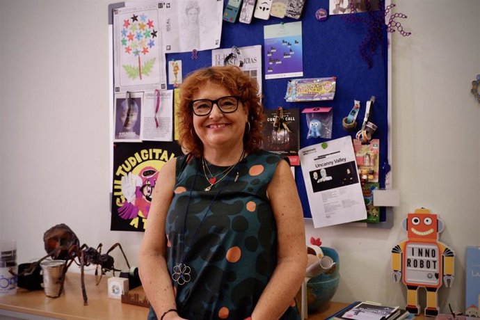 La directora general de Cultura Digital i Innovació de la Generalitat, Marisol López, en una entrevista con Europa Press