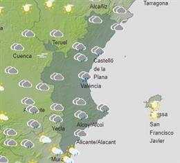 Predicción meteorológica del 18 de septiembre
