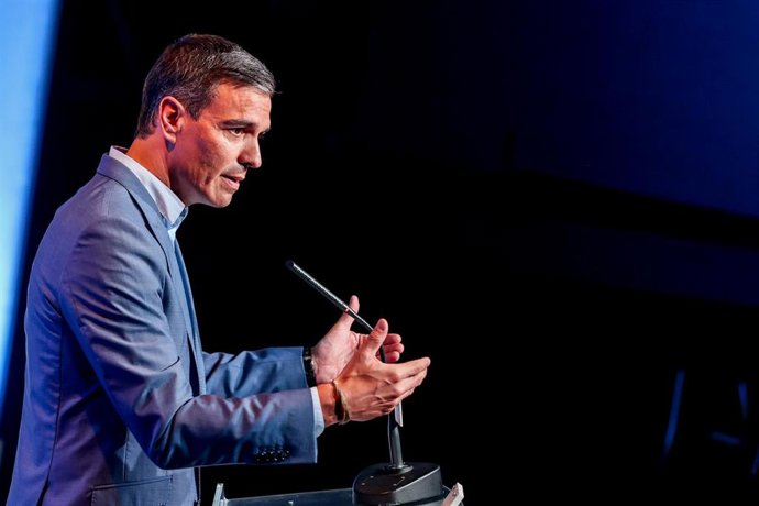 El presidente del Gobierno, Pedro Sánchez