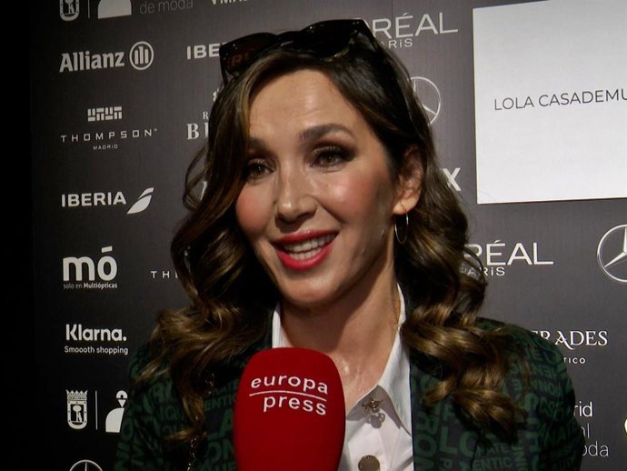 PALOMA LAGO EN EL DESFILE DE LOLA CASADEMUNT