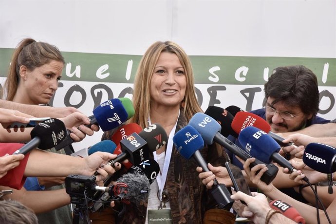 Parera en la manifestación