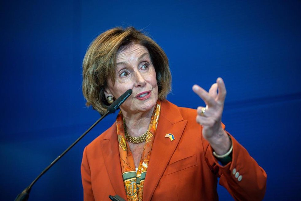 La presidenta de la Cámara de Representantes de EEUU, Nancy Pelosi