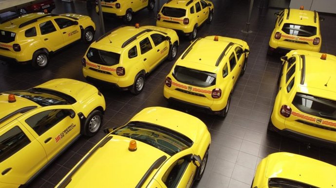 Flota SUV para las brigadas de carreteras.