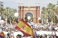 Uns 200.000 manifestants a Barcelona segons Escuela de Todos i 2.800 segons la Urbana