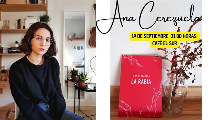 Cartel del recital de Ana Cerezuela en los 'Lunes Literarios'