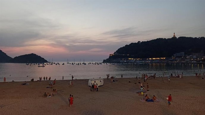 Vista de San Sebastián