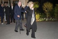 Don Juan Carlos y Doña Sofía llegan juntos a la recepción en el Palacio de Buckingham