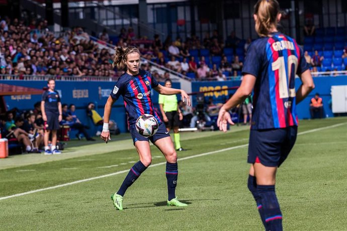 La jugadora del FC Barcelona Irene Paredes.