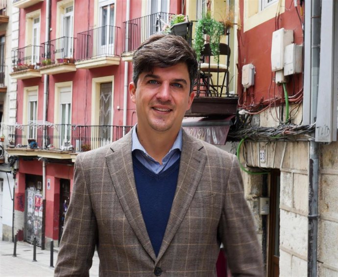Daniel Fernández, portavoz del PSOE de Santander
