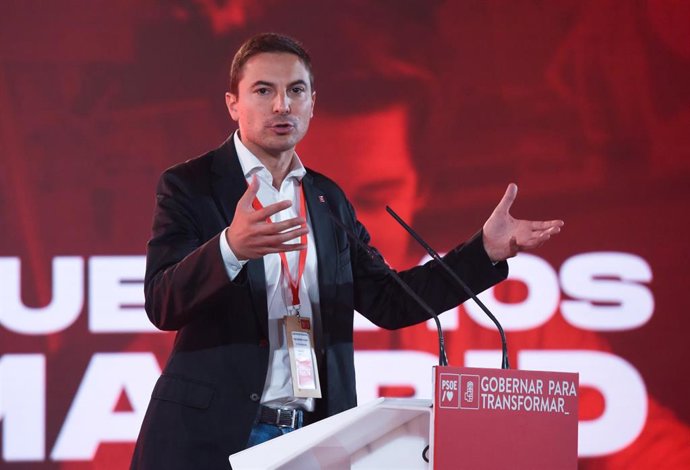 Archivo - El secretario general del PSOE Madrid, Juan Lobato