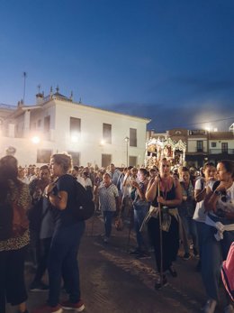 Peregrinación Extraordinaria de la Hermandad de Los Palacios a El Rocío este fin de semana.
