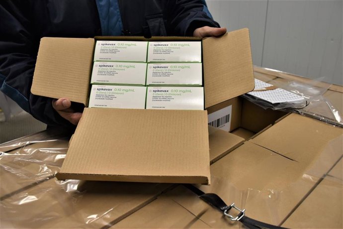 Archivo - Vacunas adaptadas a Ómicrom distribuidas a todas las comunidades y ciudades autónomas.