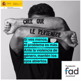 Archivo - Campaña Fad Juventud contra la violencia de género