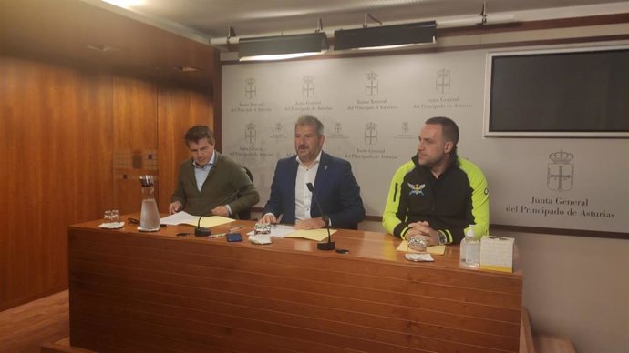 José Luis Álvarez Almeida, Sergio García y Diego Menéndez