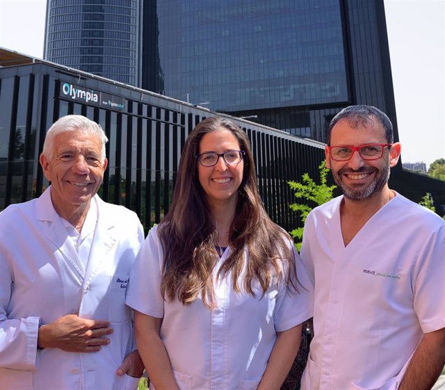 Equipo de la Unidad de Gestión del Descanso (Medicina del Sueño) que Olympia ha puesto en marcha con el equipo del doctor Eduard Estivill.