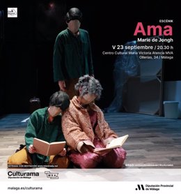 La obra 'Ama' de la compañía Marie de Jongh, inaugura la programación teatral de otoño del MVA