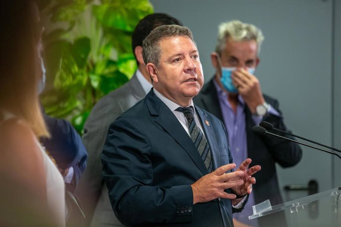 El presidente de C-LM, Emiliano García-Page, 