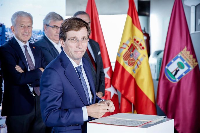 El alcalde de Madrid, José Luis Martínez-Almeida.