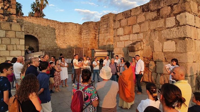Actividad de La Noche del Patrimonio en Mérida 2022